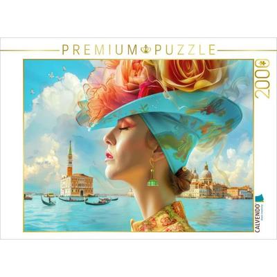 CALVENDO Puzzle Venedig surreal | 2000 Teile Lege-Größe 90x67cm Foto-Puzzle für glückliche Stunden