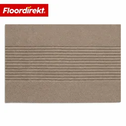Floordirekt Schmutzfangmatte   Circa   Beige Streifen