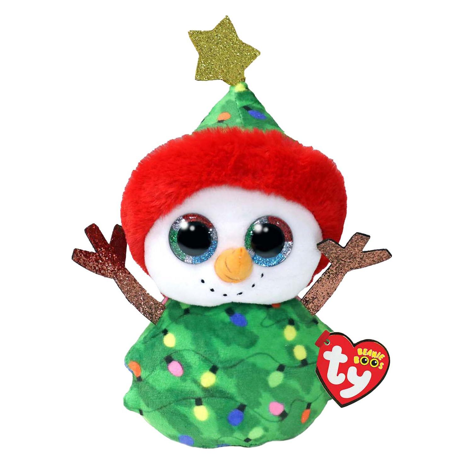 Ty Beanie Boo's Christmas Snowman Tree (15 cm) (TY37317)