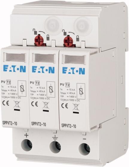 Überspannungsschutz C Typ 2 1000VDC SPPVT2-10-2+PE 176090 Eaton