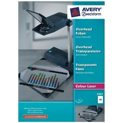 Avery, Bastelpapier, Overhead-Folien