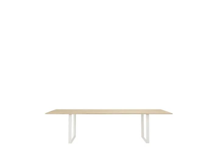 Muuto 70/70 Esstisch 295 x 108cm Solid oak-White