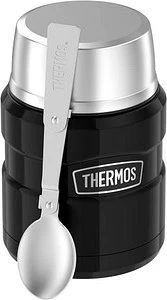 Thermos Isolier-Speisebehälter SK Food JAR schwarz, silber 470,0 ml, 1 St.