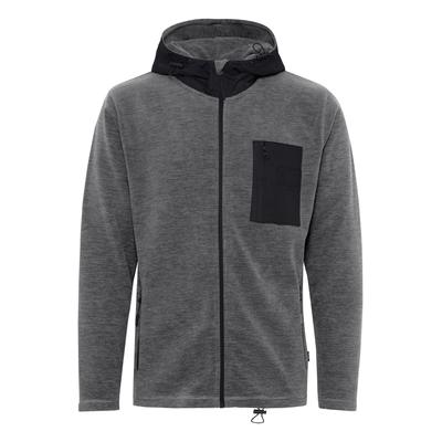 Fleecejacke INDICODE "Fleecejacke IDWilmot", Herren, Gr. L, schwarz, Obermaterial: 100% Polyester PES., Jacken Fleecejacke