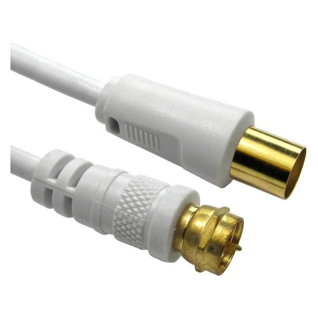 Cables Direct CDL 20mtr TV to F Connector Cable (2-FM-9M-20)