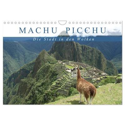 Machu Picchu - Die Stadt in den Wolken (Wandkalender 2026 DIN A4 quer), CALVENDO Monatskalender