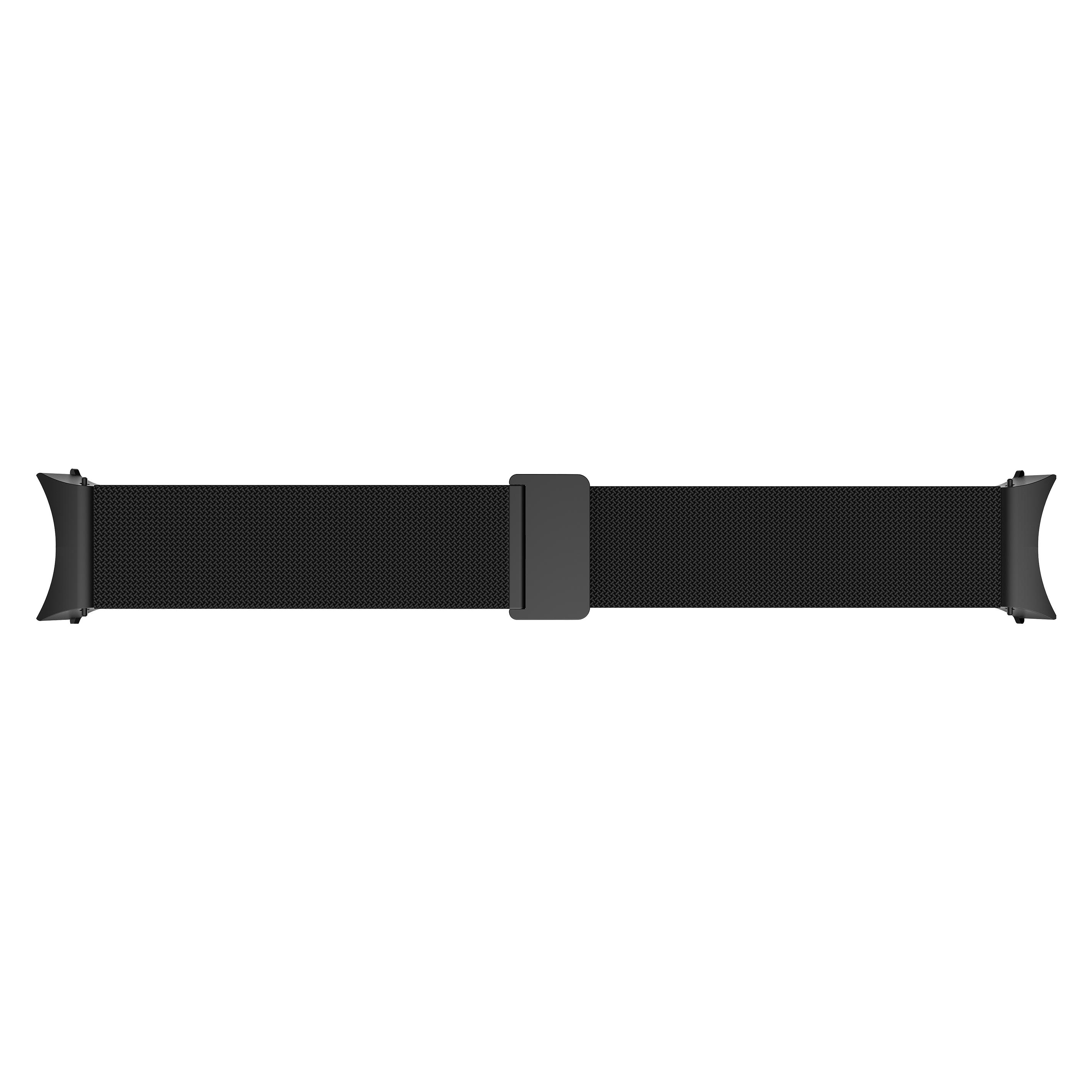 Samsung Watch 4 Band (44 mm, Metall, Rostfreier Stahl, Stainless Steel) (GP-TYR870SAABW)