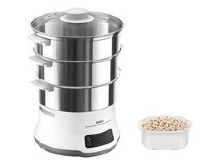 Le cuiseur à vapeur Deluxe Convenient Series de Tefal écran tactile facile à utiliser 8 programmes cuisson à 3 niveaux