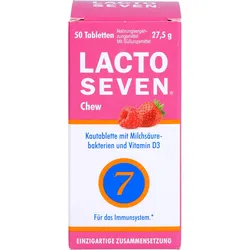 Lactoseven Chew Laktosefrei Glutenfrei Zuckerfrei 50 ST
