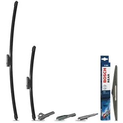 Bosch Scheibenwischer vorne + hinten für Ford Fiesta 6 Focus 2/Focus Turnier 2
