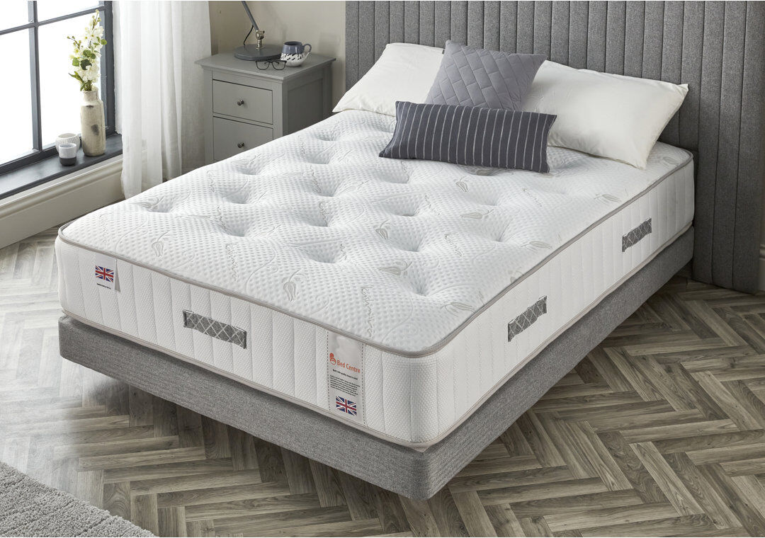 Somnior Beds Midnight 27cm Orthopaedic Mattress with Extra Hybrid Support Allergen Free Single (3')