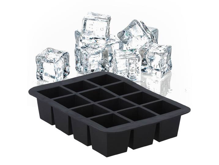 Flexible Eiswürfelform für 12 XL-Eiswürfel