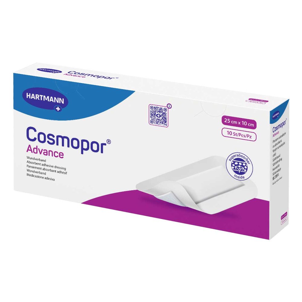 PAUL HARTMANN AG Cosmopor Advance 10x25 cm 03546478