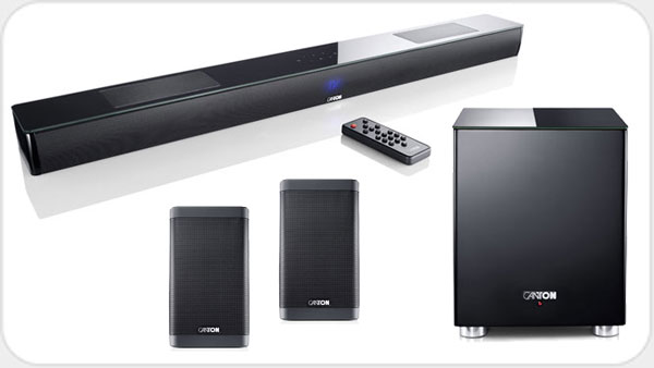 Canton Smart Soundbar Set 10 Multiroom System mit Dolby Atmos *weiss* CA5103891
