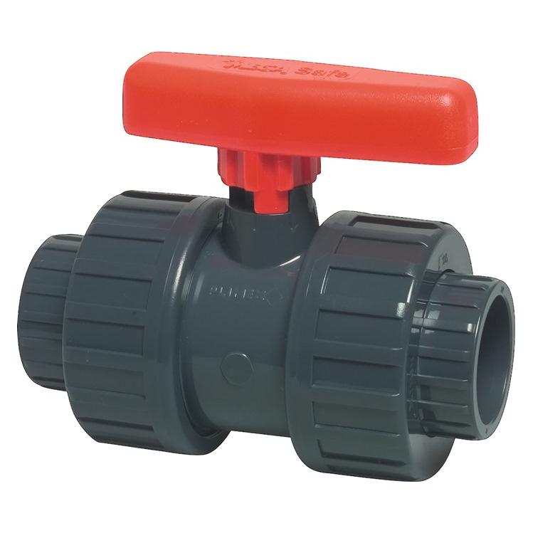 Mega Kugelhahn Safe 600 PVC-UIG Nenngrösse mm 50 (0112105) Mindestbestellmenge: 5 Stück