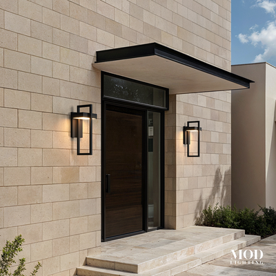 Terri   Modern Outdoor Sconce   Large / Warm White (3000k)   MOD LIGHTING