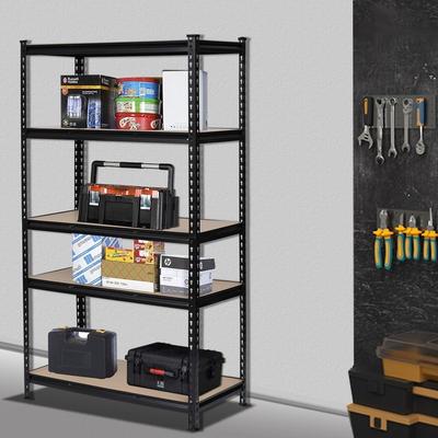 No 5-tier Metal Shelving Unit Adjustable Garage Storage Utility Rack