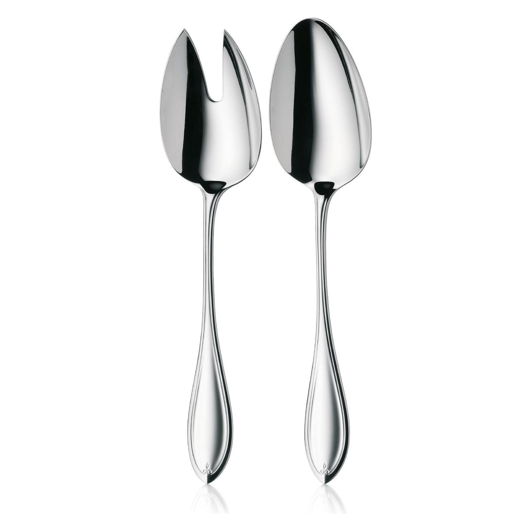 WMF Salatbesteck Servierbesteck 23,7cm Premiere Edelstahl 18/10 poliert (Salatbesteck) (11.1921.6340)