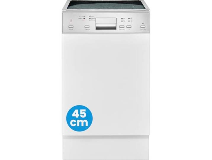 Bomann® Geschirrspüler 45 cm teilintegriert sehr leise Spülmaschine 45 cm automatische Türöffnung inkl. Aquastop Reinigungstemperaturen: 40°-65°C 6 Programme Geschirrspüler - GSPE 7422 TI