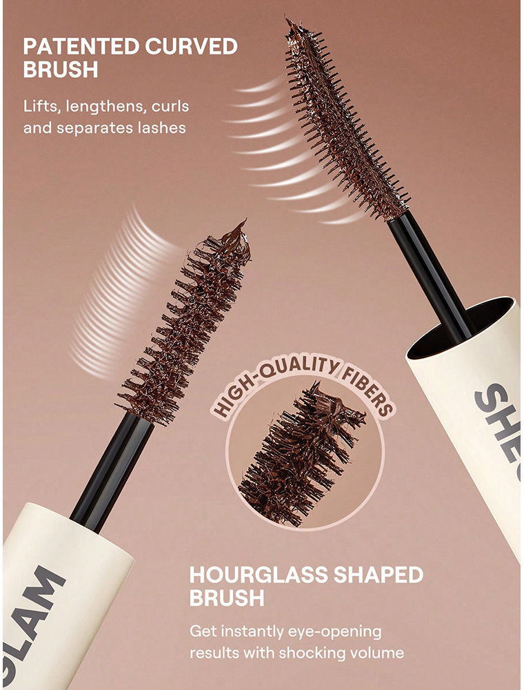 Sheglam ALL-IN-ONE volume & length máscara resistente al agua #Macchiato 4 x