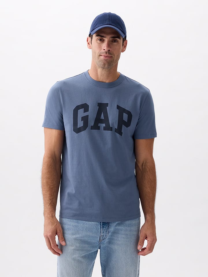 GAP Shirt in Blau - M