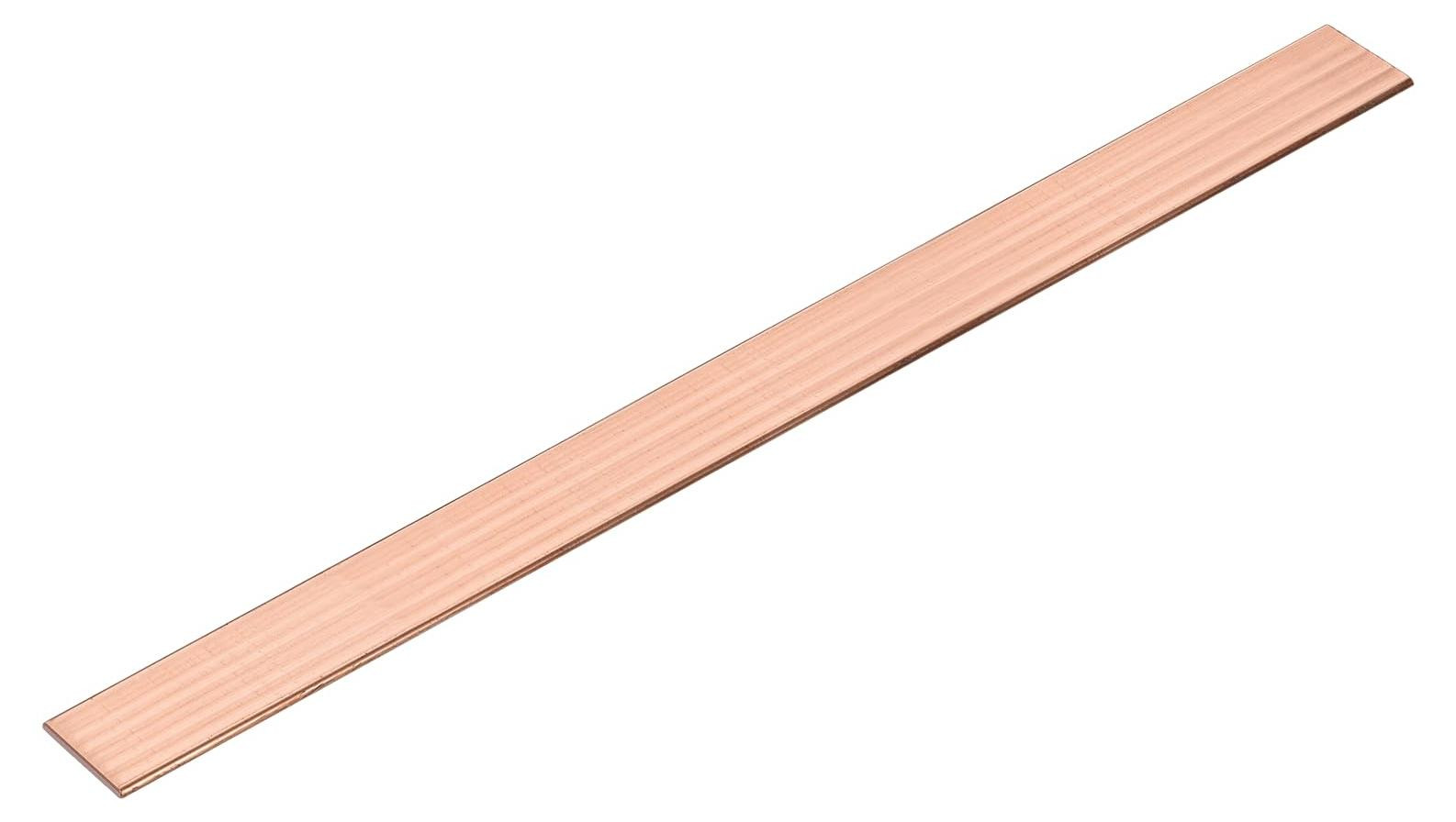 Dripio Massieve Koperen Staaf C110, 1 x 15 x 330 mm