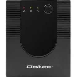 Qoltec Zasilacz awaryjny UPS Monolith 2000VA 1200W (2000 VA, 1200 W, Line-Interaktiv USV), USV