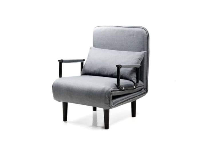 InnovaGoods® Schlafsofa, 4-in-1, dreifach zusammenklappbar, mit 6-stufiger Verstellbarer Rückenlehne, Neigung und gepolstertem Kissen, ideal für Büro, Schlafzimmer, Wohnzimmer, Traglast 150 kg