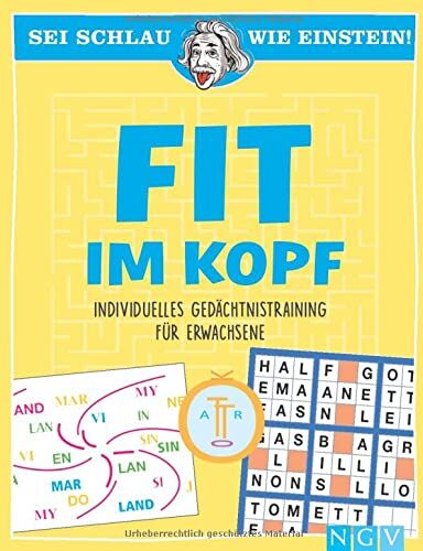 Sei schlau wie Einstein! - Fit im Kopf: Individuelles Gedächtnistraining für Erwachsene - Preis vom 05.10.2026 03:47:11 h