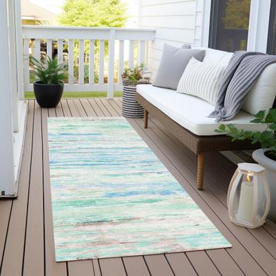 Addison Rugs Machine Washable Indoor/Outdoor Modern Ripples Chantille Rug