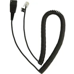 Jabra Kabelunterteil QD auf RJ10 (Lucent/Cisco, spiral)