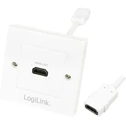 LogiLink AH0014 HDMI-Kabel HDMI Typ A (Standard) Weiß