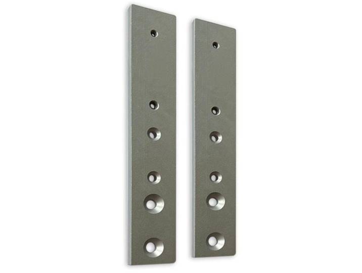 Hasena Beschlag Kopfteil Irjan Aluminium Metall B 4 T 1 cm