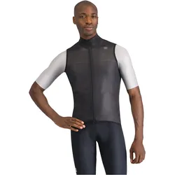 Sportful, Herren, Velojacke, Light Air Vest (M), Grau, Schwarz, M
