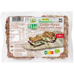 Mestemacher Pures Toastbrötchen bio