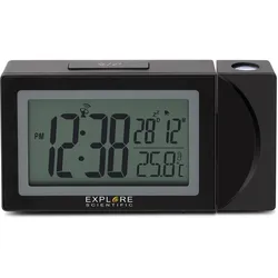 Explore Scientific, Wecker, RDP1002 Wecker Digitaler Wecker Schwarz
