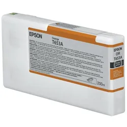 Epson Original UltraChrome Druckerpatrone orange 200ml (C13T653A00)