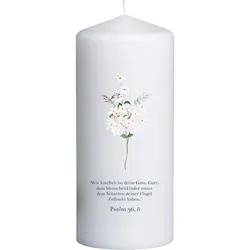 Taufkerze individuell selbst gestalten