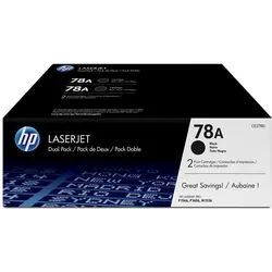HP Toner 78A schwarz, Doppelpackung