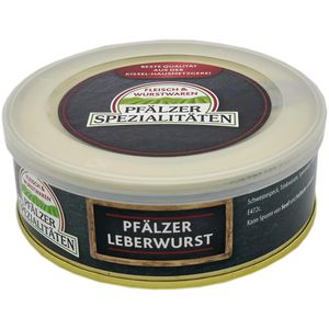 Pfälzer-Spezialitäten Wurstkonserve Pfälzer Leberwurst, Schweinefleisch, 200 g