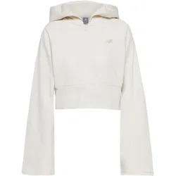 NEW BALANCE Sweatjacke Damen | Gr. M | beige - beige