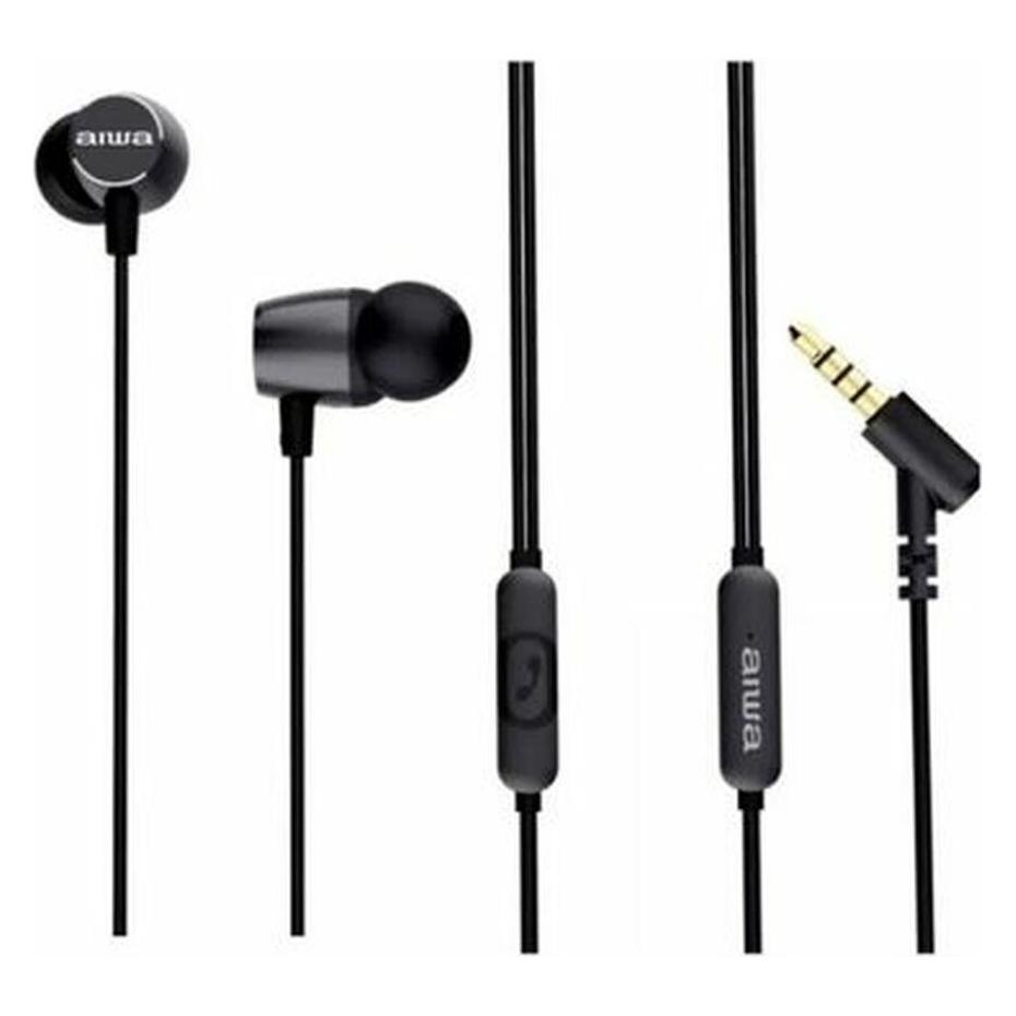Aiwa HEADPHONES 3.5MM ESTM-30BK BLACK (Kabelgebunden) (ESTM-30BK)