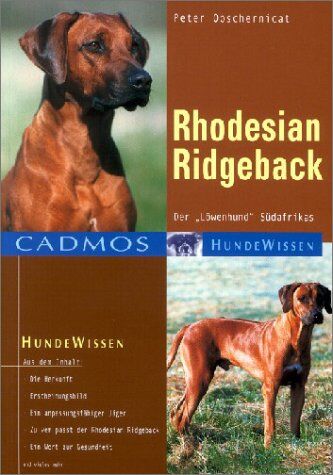 Peter Obschernicat - Rhodesian Ridgeback - Preis vom 09.10.2026 07:28:09 h