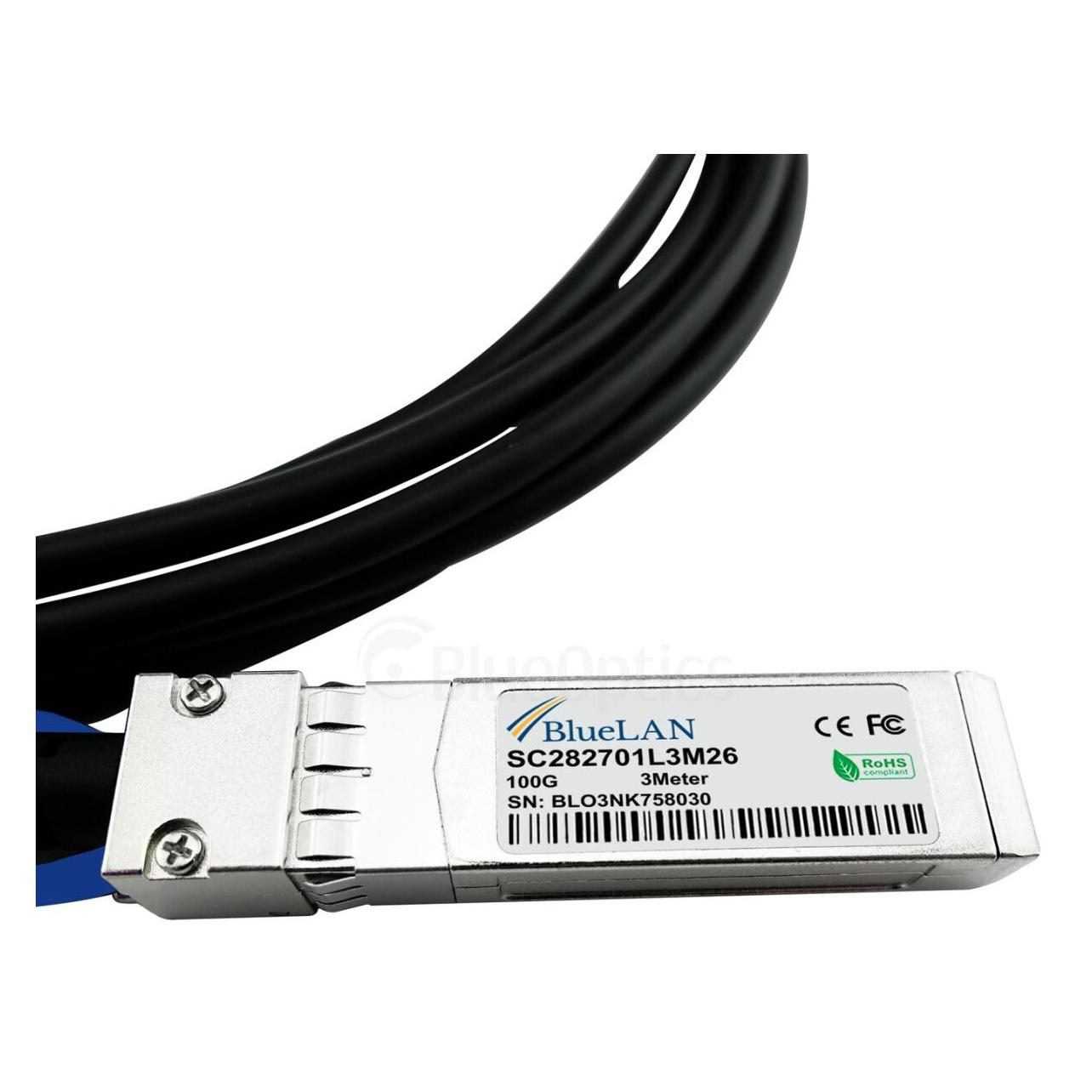BlueLAN MikroTik XQ+BC0003-XS+ kompatibles QSFP28 DAC SC282701L3M26 (XQ+BC0003-XS+-BL)
