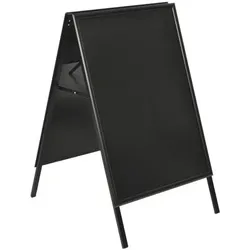 update displays Indoor Kundenstopper »BLACK« DIN A1 schwarz