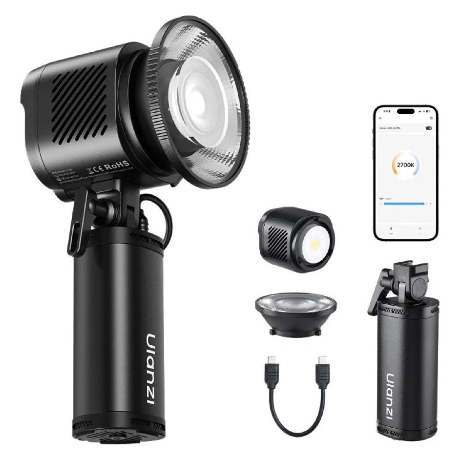Ulanzi LC60 LightOn 60-W-Videoleuchte (Videoleuchte) (ULANZI)