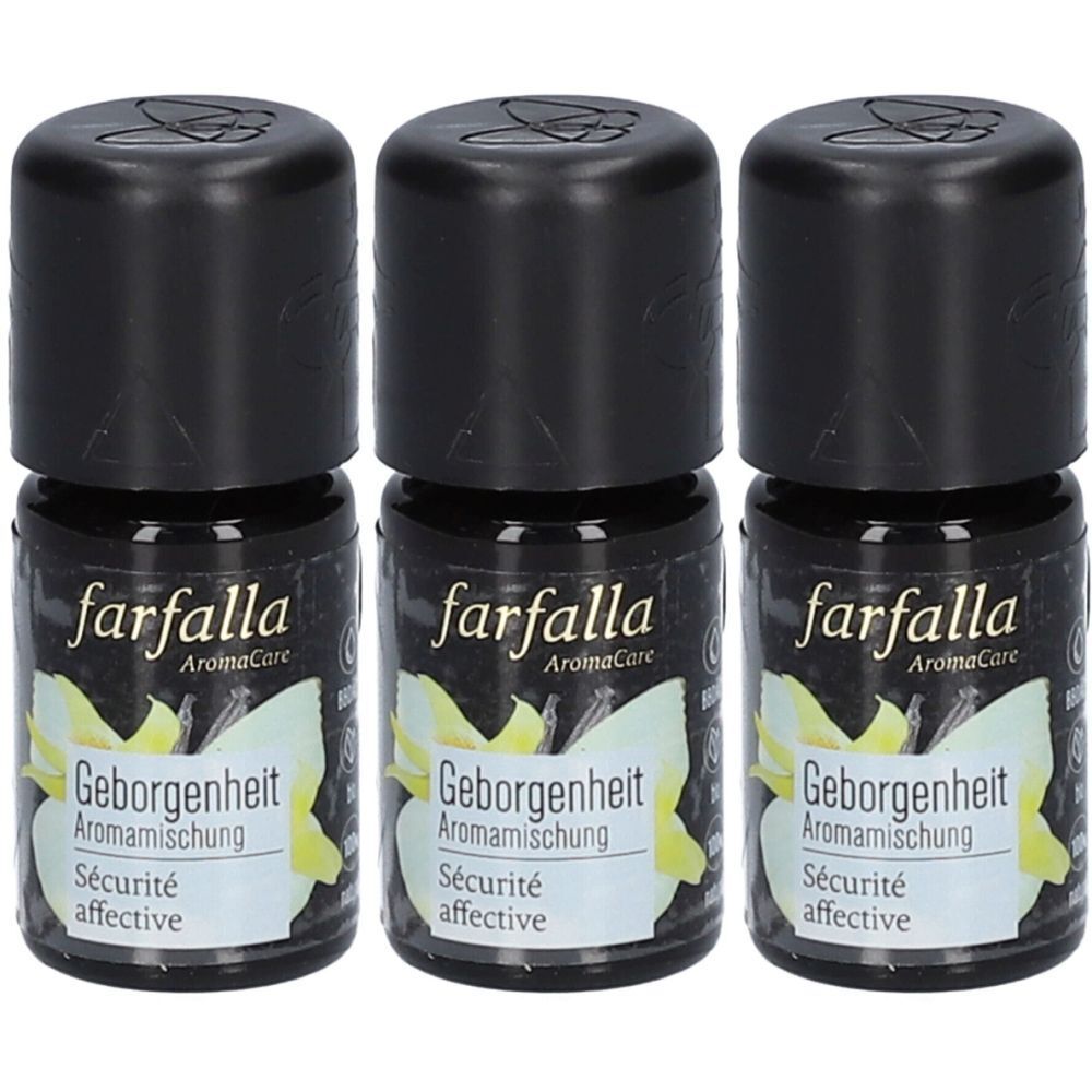 Farfalla Aromamischung Geborgenheit Vanille 5 ml x3 3x5 Ätherisches Öl
