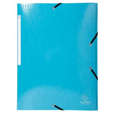 Exacompta Sammelmappe Iderama in Format DIN A4 mit 3 Klappen und Gummizug, maxi Kapazität