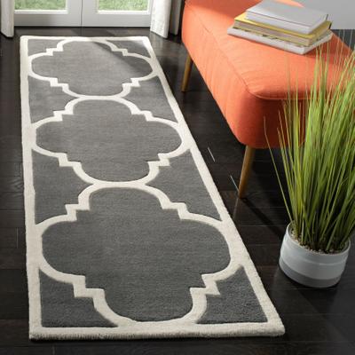 SAFAVIEH Handmade Chatham Vicie Modern Wool Rug