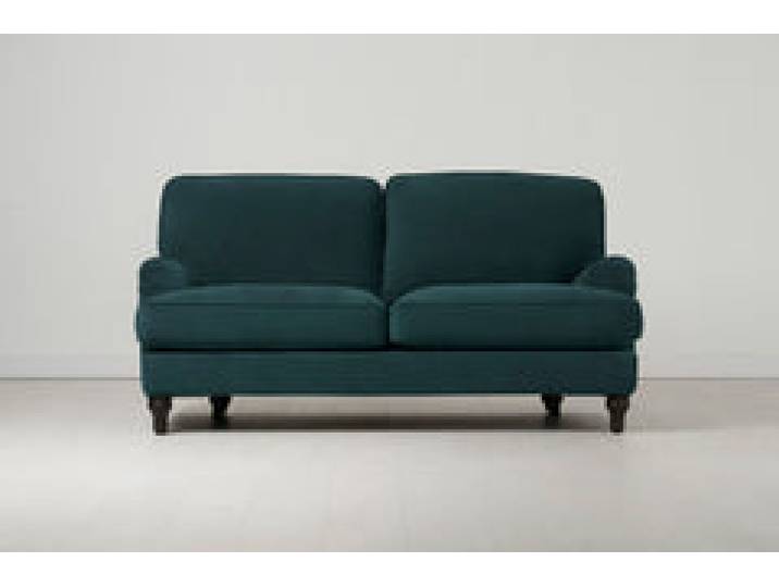 Model 15 2 Seater Sofa, Eisvogelblau
